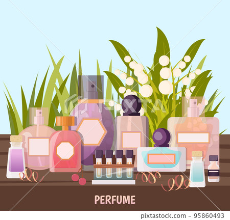 Perfume Shop Background Perfume Shop Background 95860493