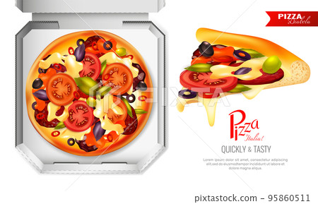 Pizza Box Composition 95860511