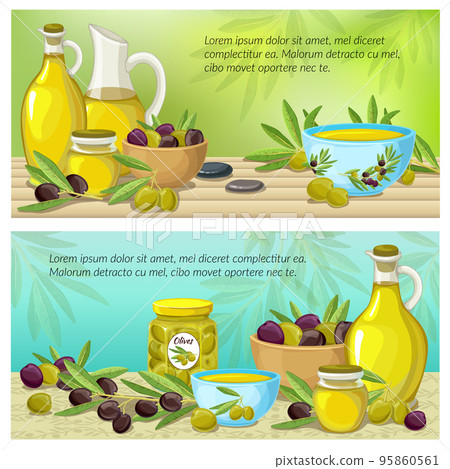 Olive Colored Banner Set Olive Colored Banner Set 95860561