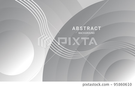 Grey color background for social media design vector. 95860610