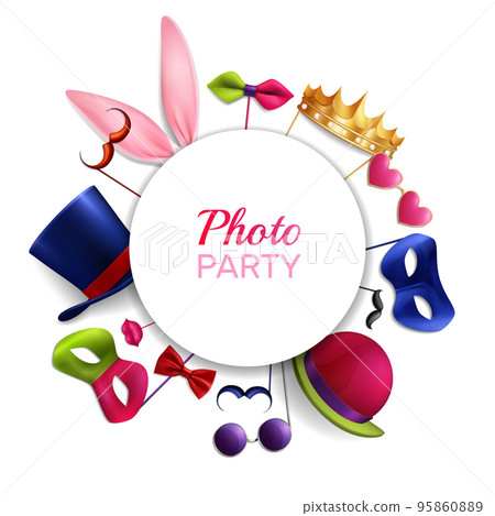 Photo Booth Party Background 95860889