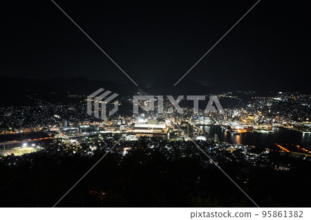 Night view of Nagasaki Night view of Nagasaki 95861382