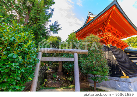 新宿區安八幡宮、東京神武天皇與海所和鼓樓 95861689