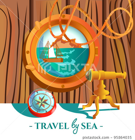Sea Nautical Poster Sea Nautical Poster 95864035
