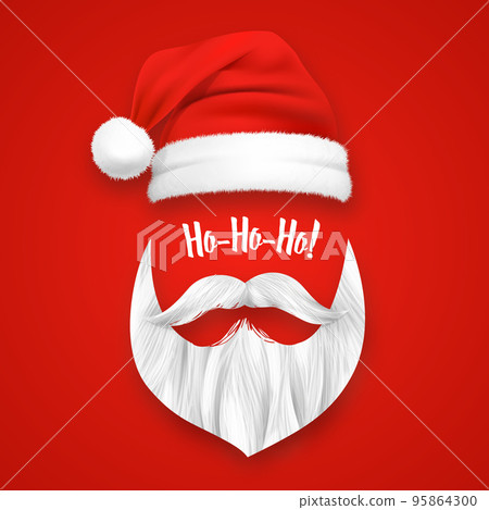 Realistic Santa Claus Christmas Mask Realistic Santa Claus Christmas Mask 95864300