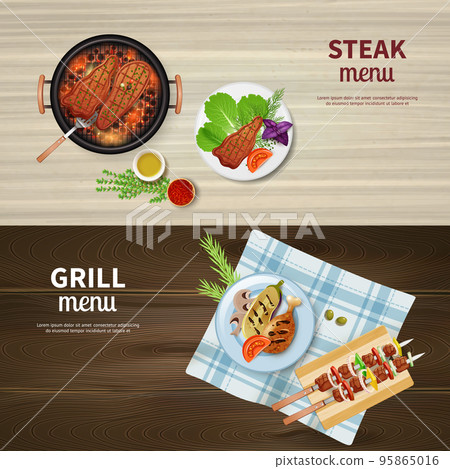 BBQ Banners Set 95865016