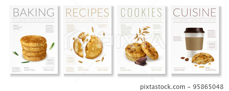 Oat Cookies Poster Set 95865048