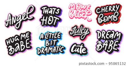 Aesthetic Sticker Set