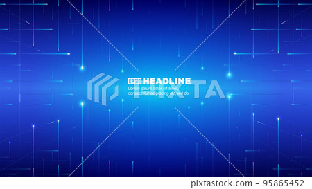 The criss-crossing rays make up the background of science and technology space sense 95865452