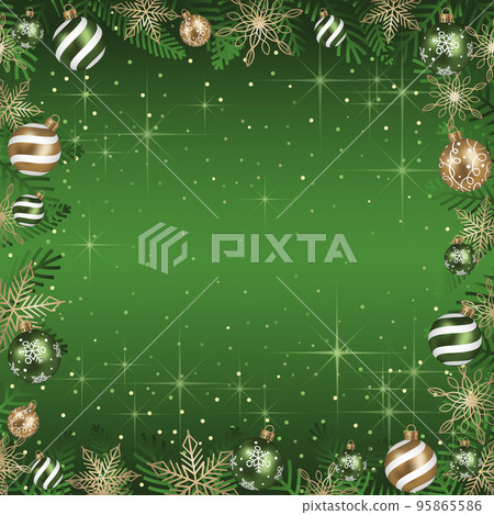 帶文本空間的聖誕球背景圖 帶文本空間的聖誕球背景圖 95865586