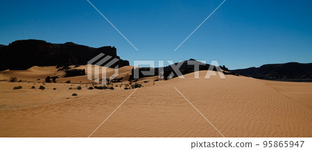 Abstract Rock formation at Boumediene in Tassili nAjjer national park, Algeria Abstract Rock formation at Boumediene in Tassili nAjjer national park, Algeria 95865947