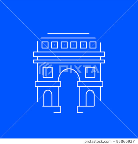 Arc De Triumphe De L Etoile Circle 95866927