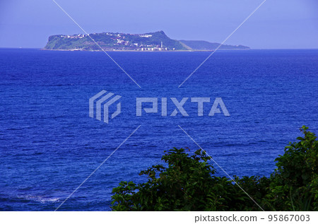 從長崎日落大道眺望池島 95867003