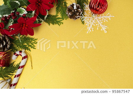 Merry Christmas decoration and background Merry Christmas decoration and background 95867547