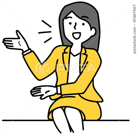Guide Business Woman Guide Business Woman 95867607