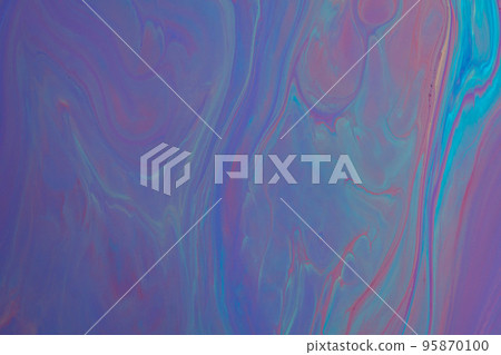 Abstract background from flowing colored liquid paints Abstract background from flowing colored liquid paints 95870100