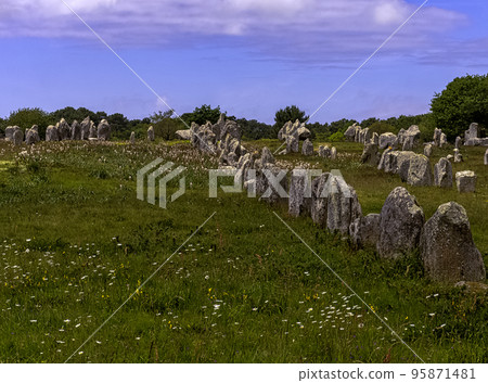 Carnac stones in Carnac, France 95871481