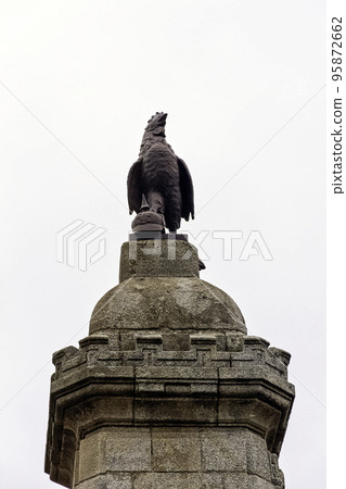 War Memorial in Ploermel, Brittany, France War Memorial in Ploermel, Brittany, France 95872662