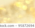 Abstract background with big golden bokeh 95872694