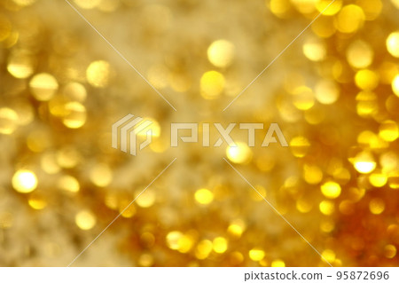 金色閃光小散景的抽象背景 95872696