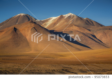 Atacama desert, volcanic arid landscape in Northern Chile, South America 95873653