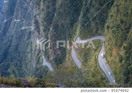 Serra do Rio do Rastro Mountain Road Pass, Santa Catarina, Southern Brazil 95874692