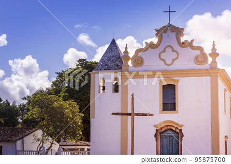 Ancient Church of Our Lady, located in Porto Seguro, Northeastern Brazil Ancient Church of Our Lady, located in Porto Seguro, Northeastern Brazil 95875700