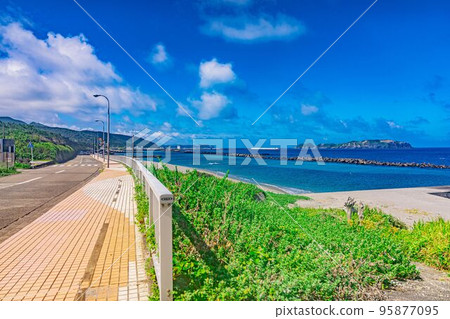 [風景] 新島海岸 95877095