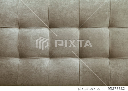 Gray suede leather background, classic checkered pattern for furniture, wall, headboard Gray suede leather background, classic checkered pattern for furniture, wall, headboard 95878882