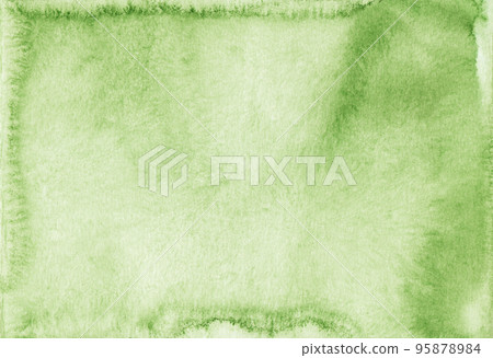 Watercolor light green background texture. Watercolor light green background texture. 95878984