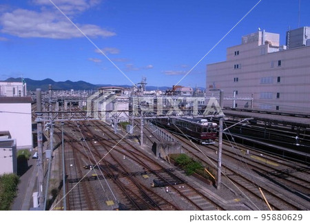 arrival train arrival train 95880629