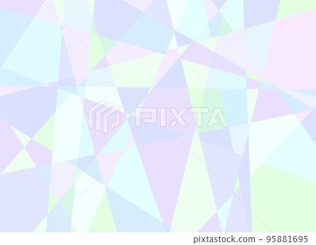 Geometric pattern background illustration material Geometric pattern background illustration material 95881695