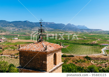 View of San Vicente de la Sonsierra, La Rioja View of San Vicente de la Sonsierra, La Rioja 95883115