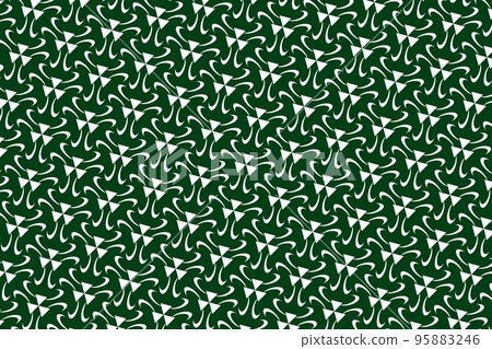 Geometric pattern in the colors of the national flag of Pakistan. The colors of Pakistan 95883246