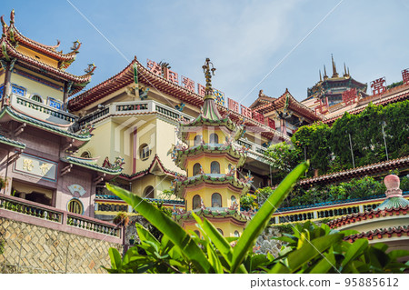 Buddhist temple Kek Lok Si in Penang, Malaysia, Georgetown 95885612