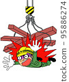 Falling load accident 95886274