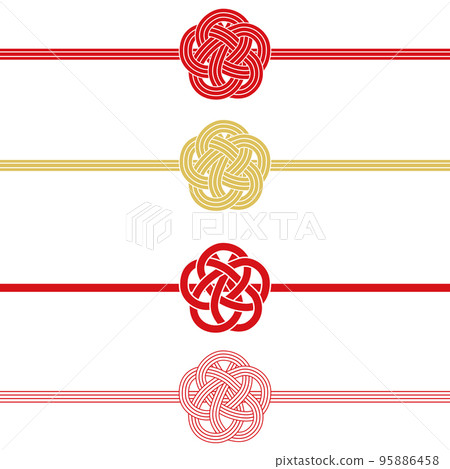 Wedding plum knot set 95886458