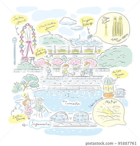 Floor plan of Sayama Park 95887761