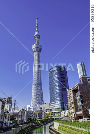 東京晴空塔 - 北九川西十間橋的風景 95889316