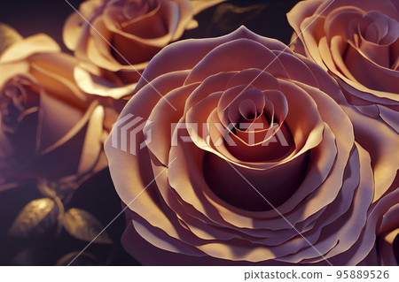 Background material: beautiful rose background Background material: beautiful rose background 95889526