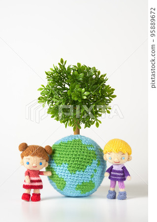 Amigurumi doll SDGs image 95889672
