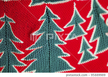 Background material: Christmas pattern knit image background Background material: Christmas pattern knit image background 95889989