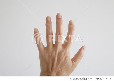 Heberden's nodule image Female hand 95890627