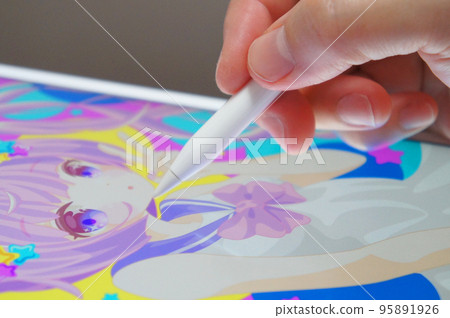 在平板設備上製作插圖 在平板設備上製作插圖 95891926