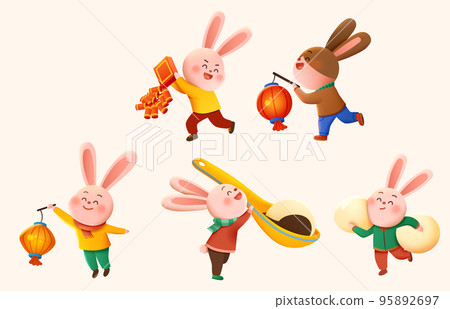 2023 Lantern Festival elements set 95892697