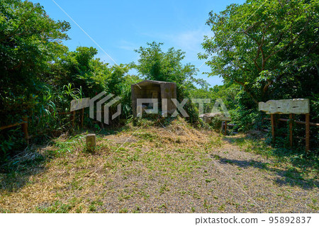 千葉縣京南町胜山大黑山山頂的石碑（神社） 95892837
