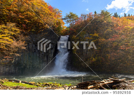 秋田縣和野市秋葉銚子瀑布 95892938