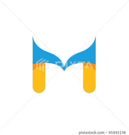 M Letter icon Vector Illustration concept design M Letter icon Vector Illustration concept design 95893136