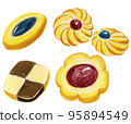Hand-painted cookies with a friendly atmosphere 95894549
