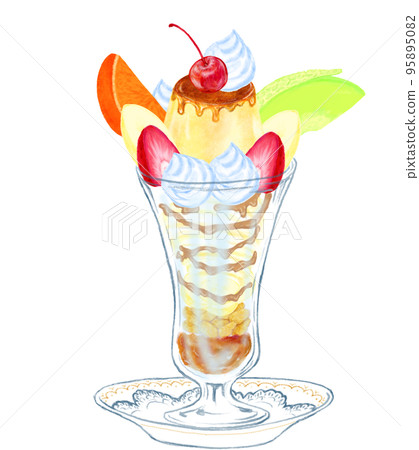 Parfait _ pudding parfait 95895082